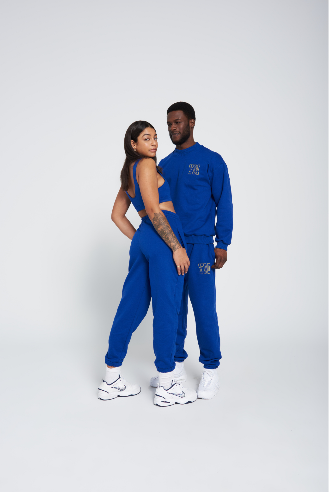 Royal blue sweats shop