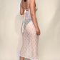 Backless Lace Dress - Ivory