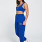 Royal Blue Varsity Sporty Top - Young Muse