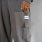 Cargo French Terry Sweatpants in Graphite