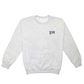 Embroidered Sporty Crewneck- Grey